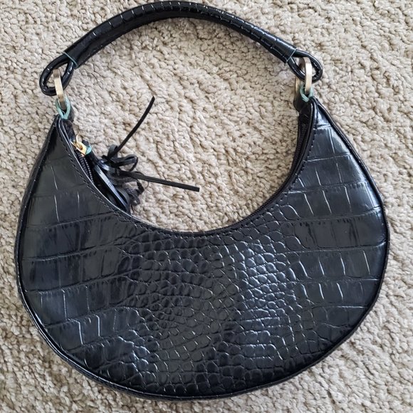 Liz Claiborne Small Black Handbag/Purse - Picture 4 of 9